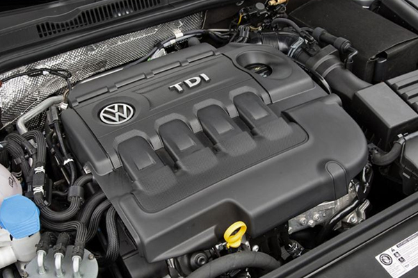 Under the hood of a VW TDI
